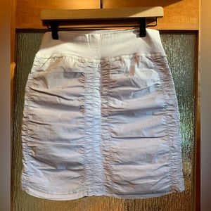 Mac and Me Ruched Skirt - Very Light Lavender (Size XS)